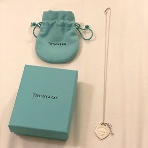 Tiffany & Co. Heart Tag with Key Pendant